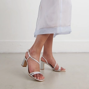 088-se Vicente Cuir Metalli Argent Jonak women's stylish shoes with modern design