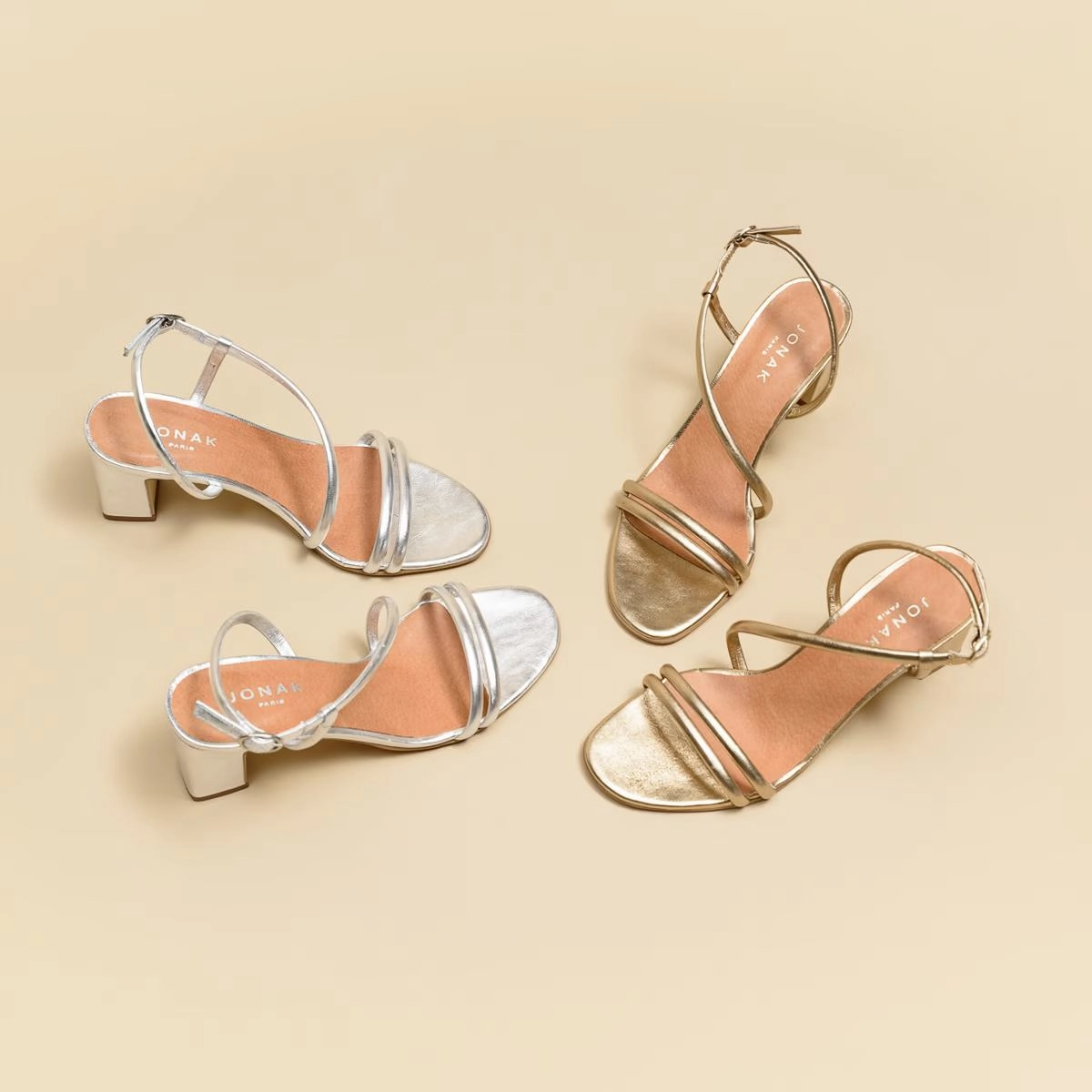 088-se Vicente Cuir Metalli Or Stylish Footwear