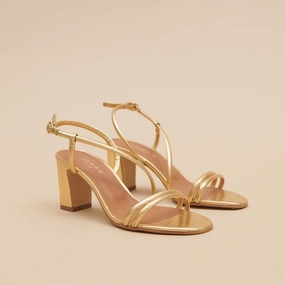 088-se Vicente Cuir Metalli Or Jonak women's stylish shoes with modern design