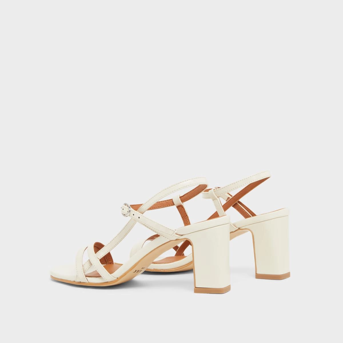 088-t Vicomte Cuir Brillan Ecru Stylish Footwear