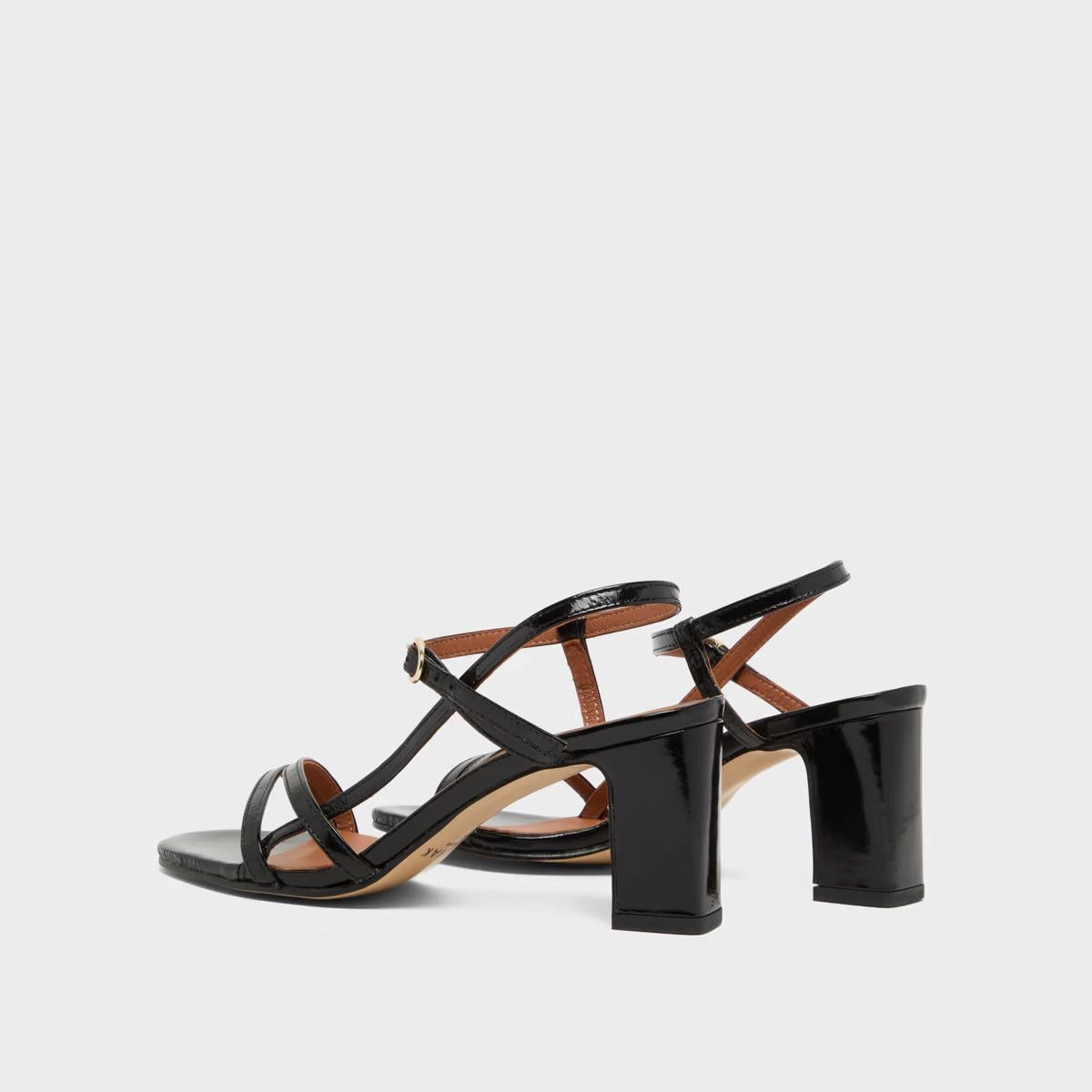 088-t Vicomte Cuir Brillan Noir Stylish Footwear