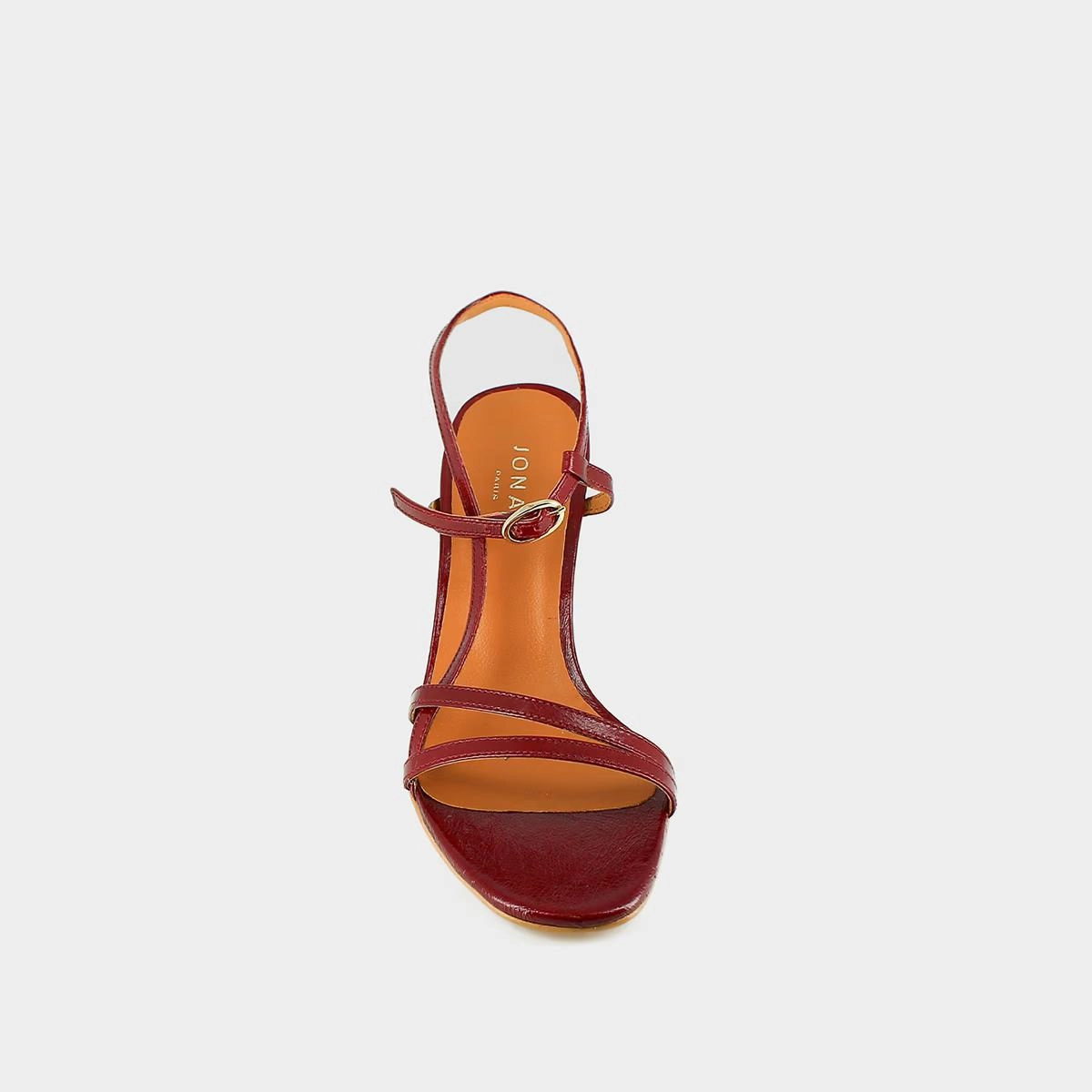 088-t Vicomte Cuir Brillan Rouge-Carmin Stylish Footwear