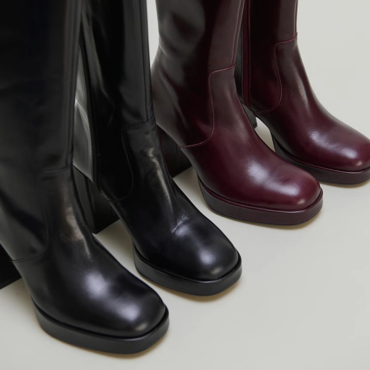 088- Vendome Cuir Noir Stylish Footwear