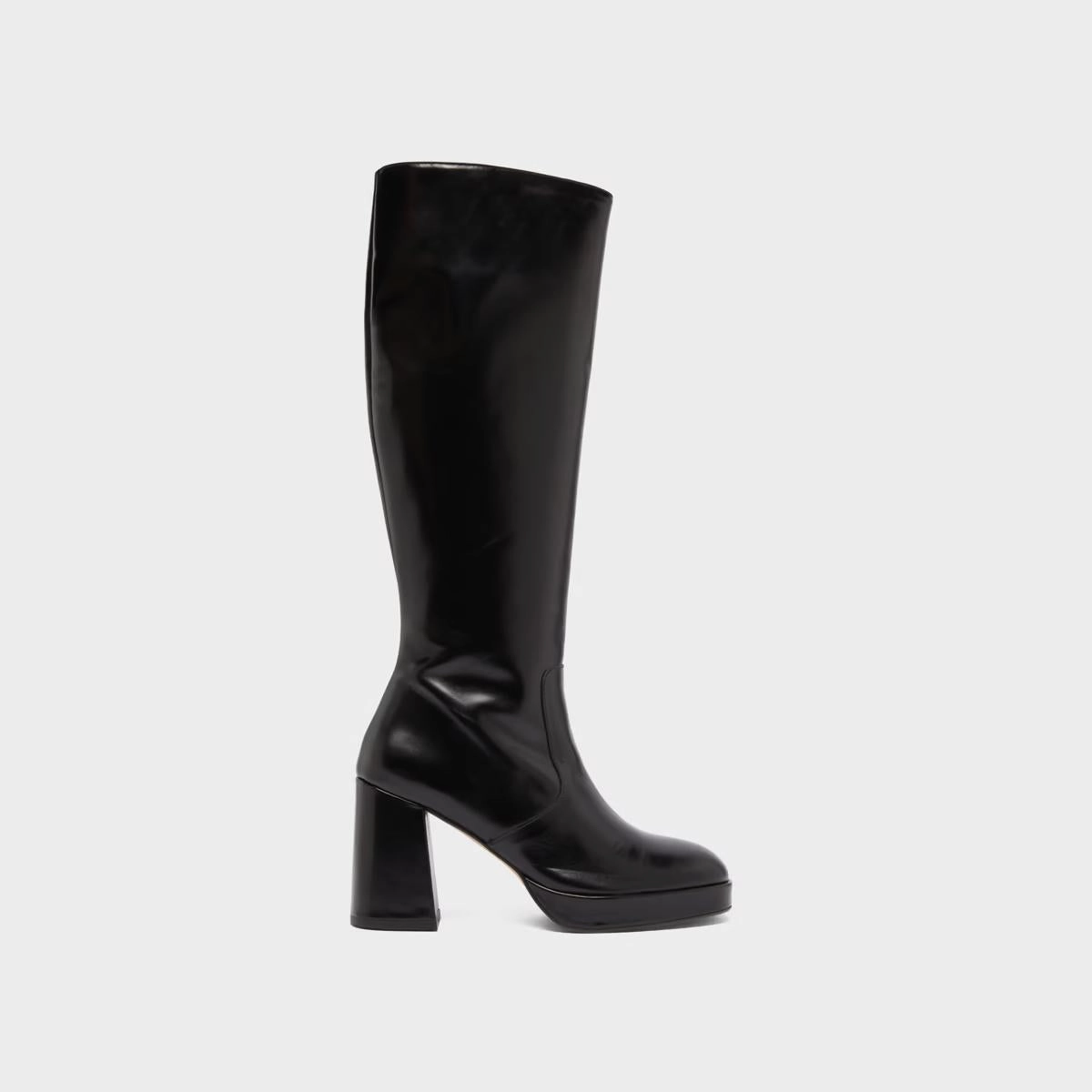 088- Vendome Cuir Noir Stylish Footwear