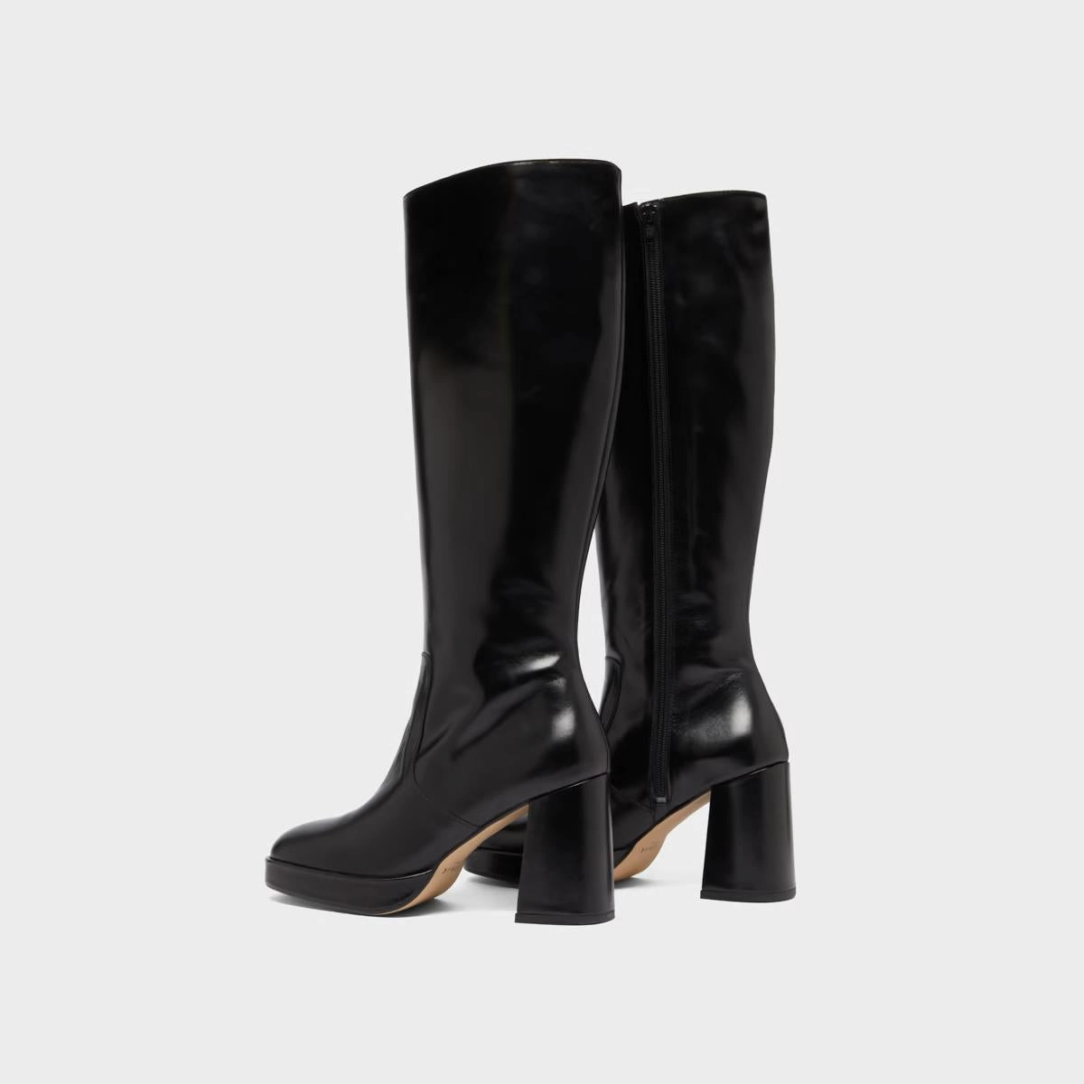 088- Vendome Cuir Noir Stylish Footwear
