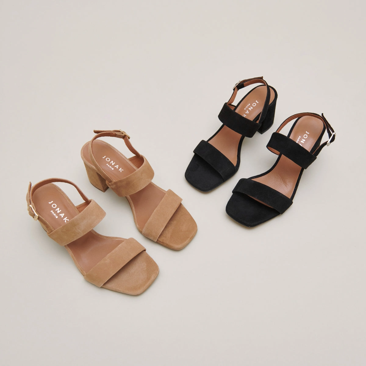 088- Vico Velours Noir Stylish Footwear