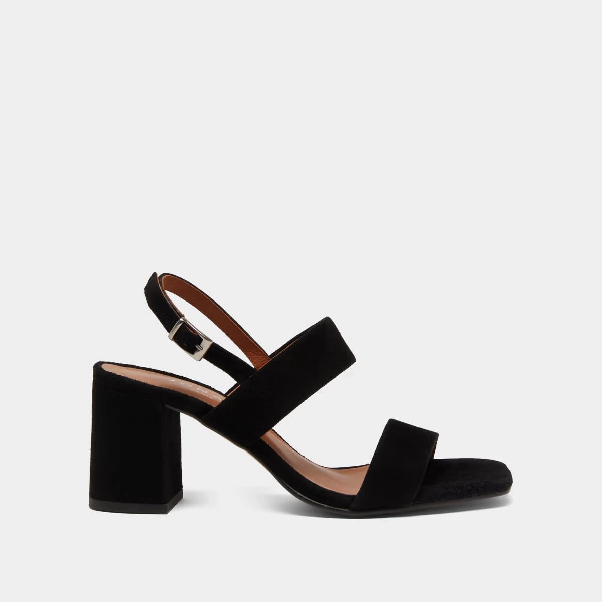088- Vico Velours Noir Stylish Footwear