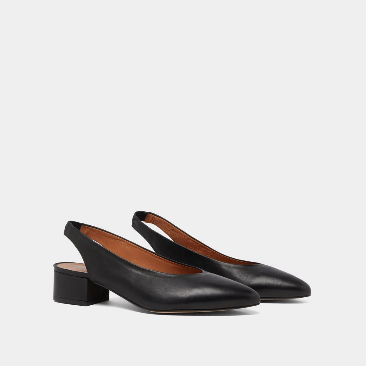 088- Vince Cuir Noir Stylish Footwear