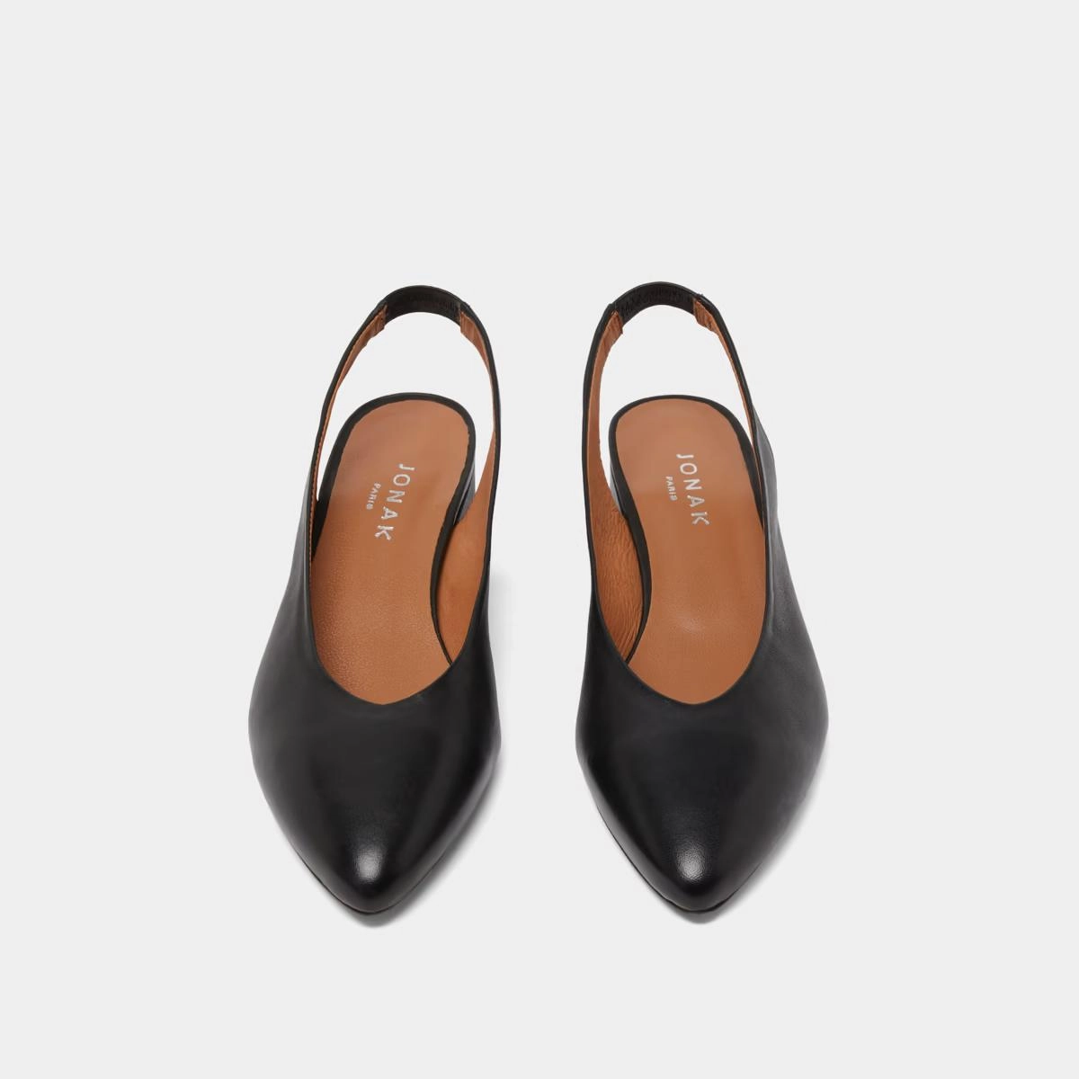 088- Vince Cuir Noir Stylish Footwear