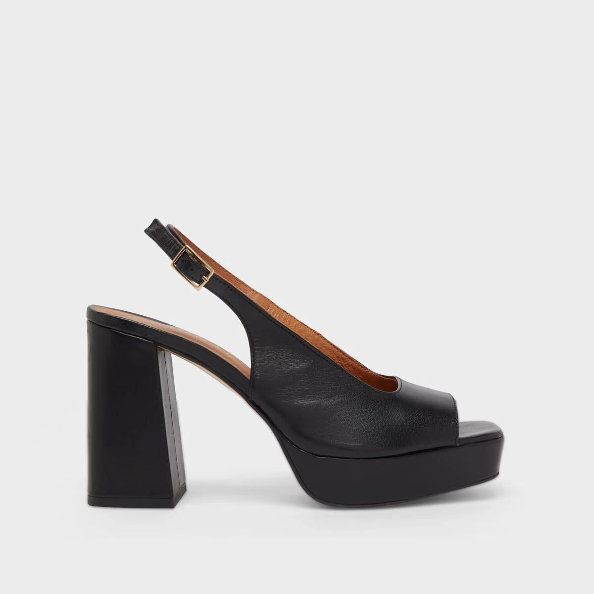 088- Vlad Cuir Noir Stylish Footwear