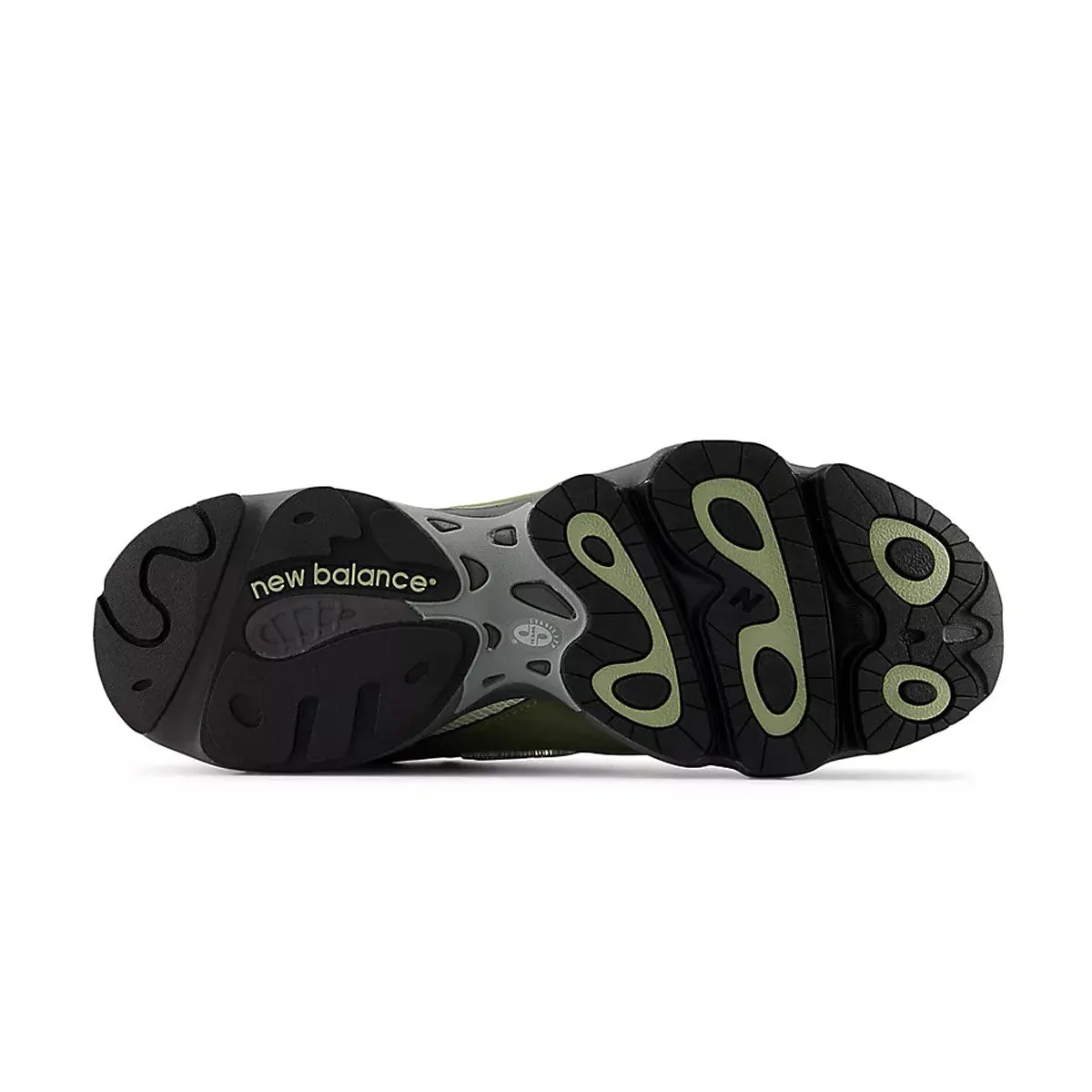 1000 'Dark Olivine Sea Salt' New Balance sneaker close-ups