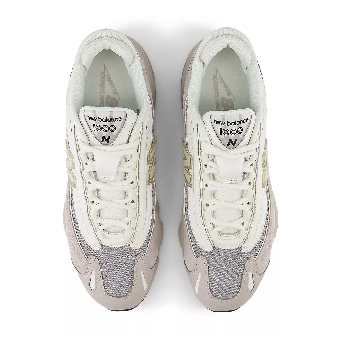 1000 'Grey Cream' New Balance sneaker close-ups