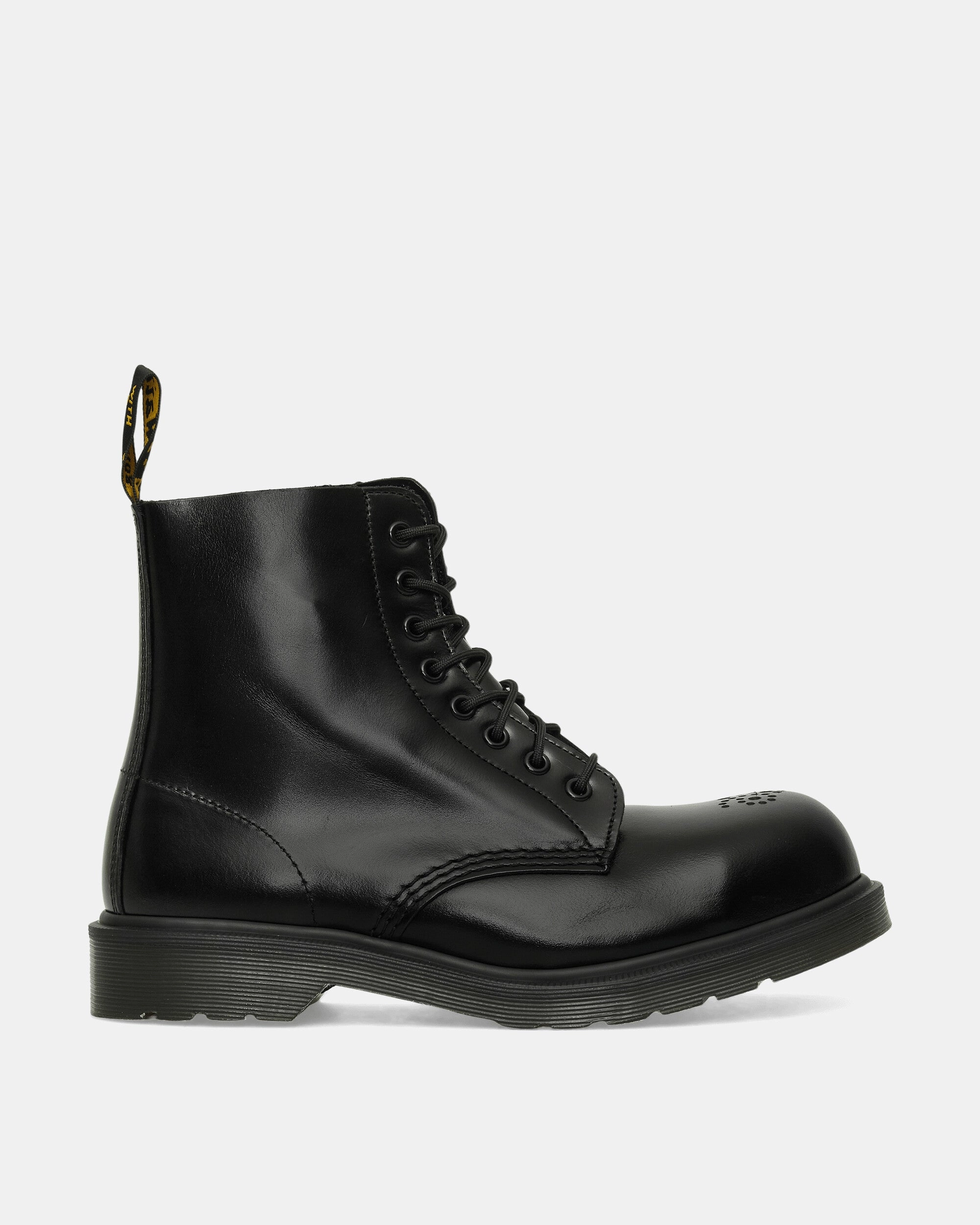 1460 Analine Leather Steel Toe Boots Black Dr. Martens shoe options