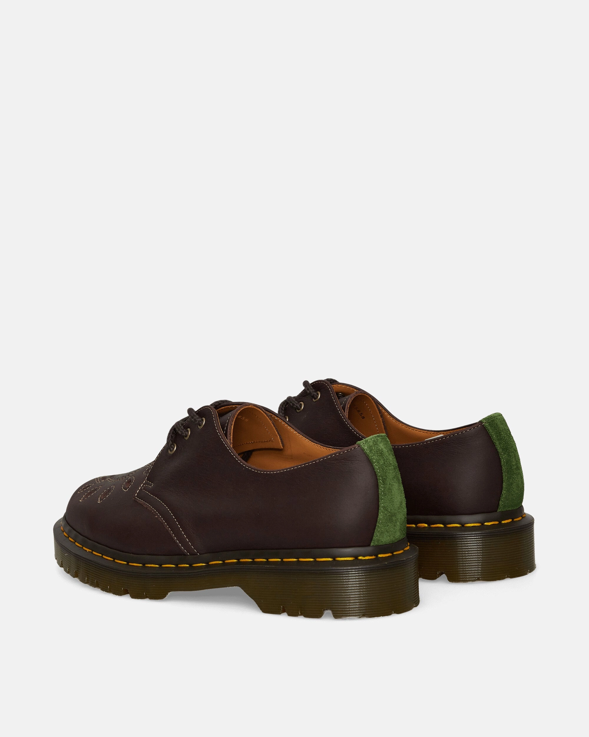 1461 Shoes Chestnut Brown Smooth Leather Boots