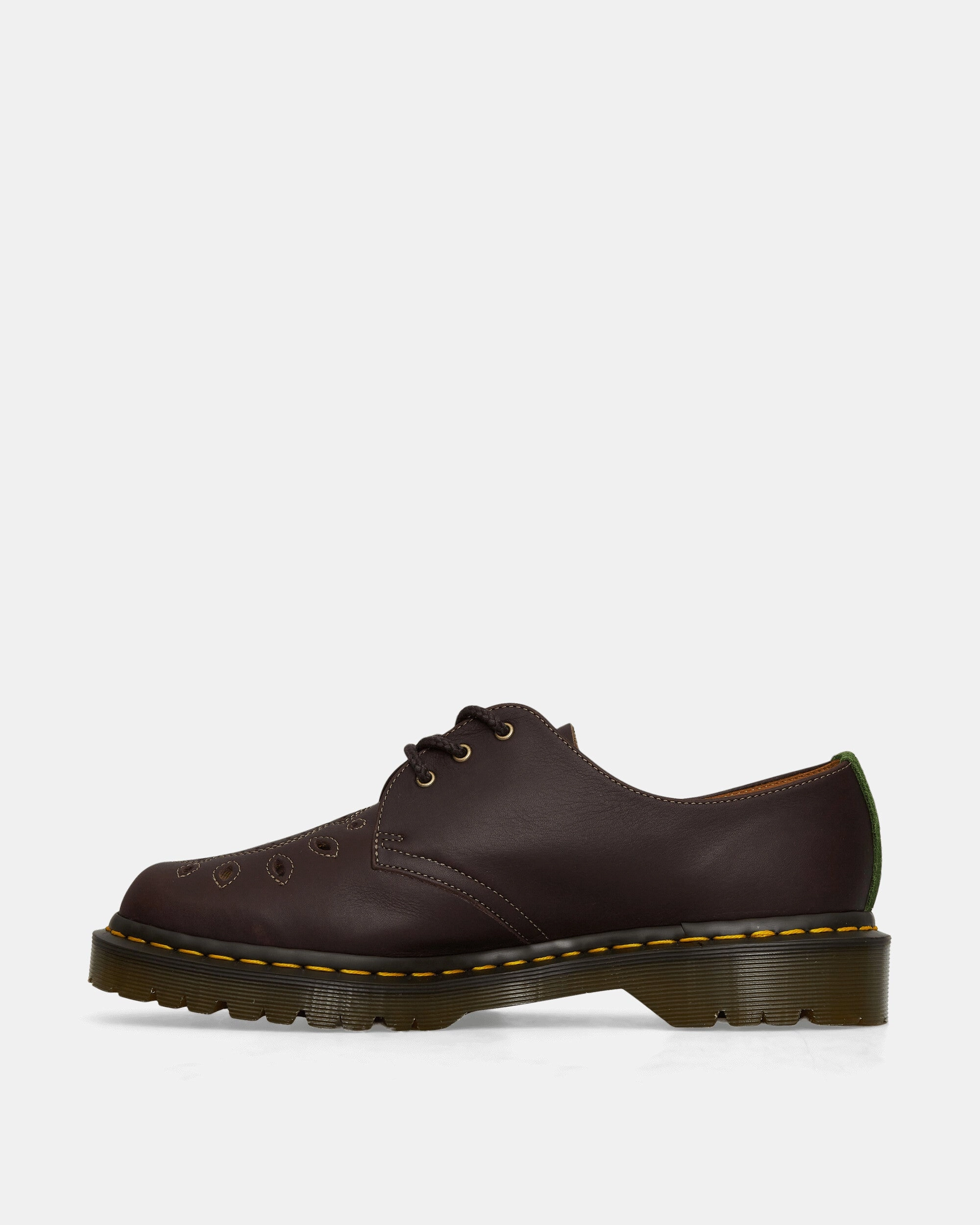 1461 Shoes Chestnut Brown Smooth Leather Boots