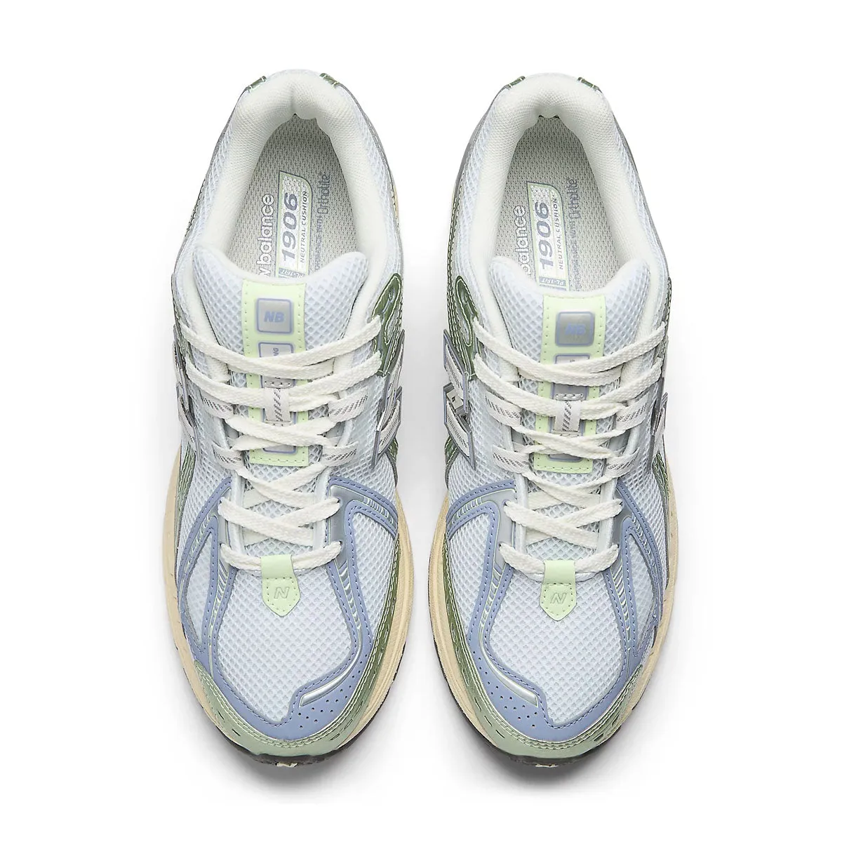 1906R 'Metallic Green Blue' New Balance sneaker close-ups