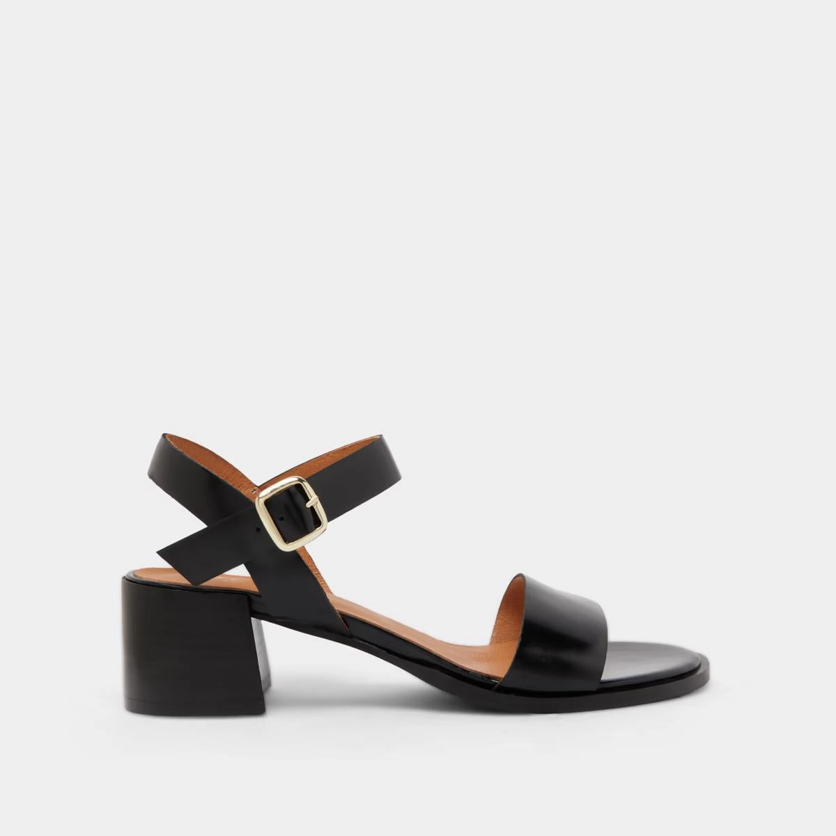 225- Alchimie Cuir Noir Stylish Footwear