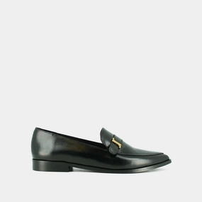 225- Alexane Cuir Noir Jonak women's stylish shoes with modern design