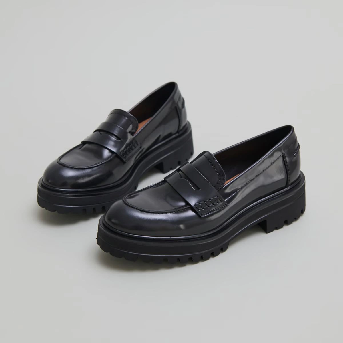 225- Alfi Cuir Glace Gris Jonak women's stylish shoes with modern design