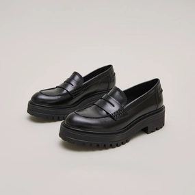 225- Alfi Cuir Noir Jonak women's stylish shoes with modern design