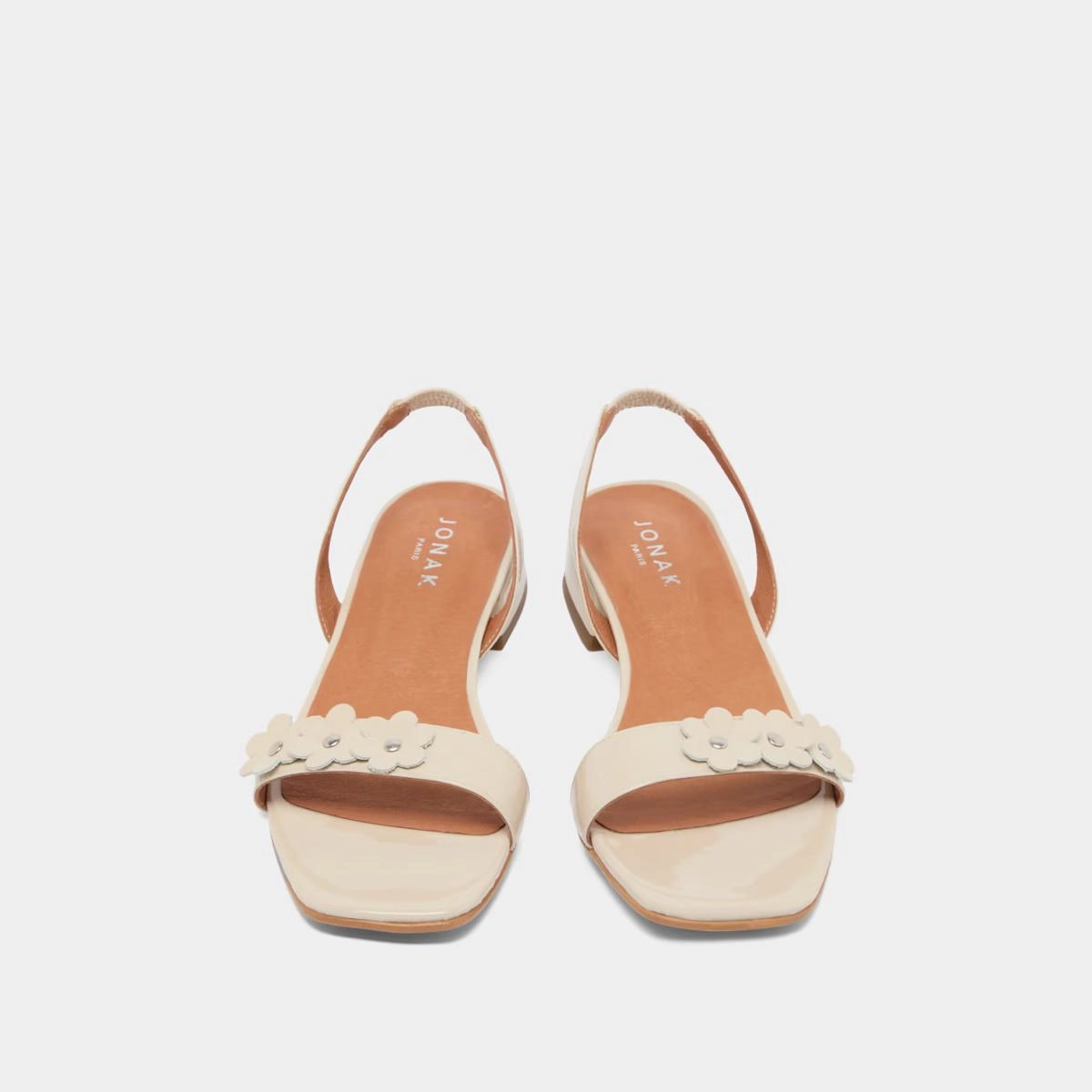 225- Anouchka Vernis B Ecru Stylish Footwear