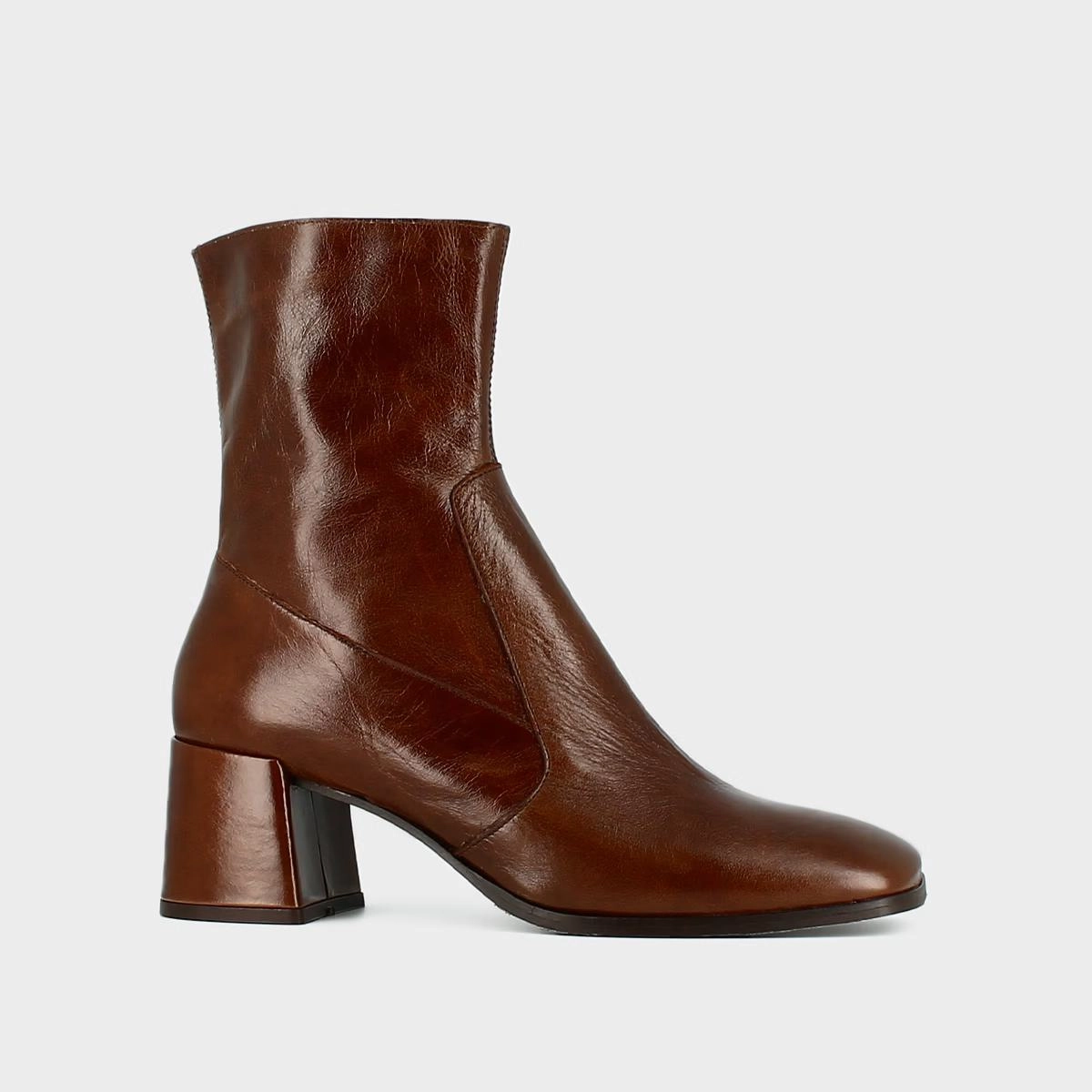 225-i Argentat Cuir Vieill Marron Stylish Footwear