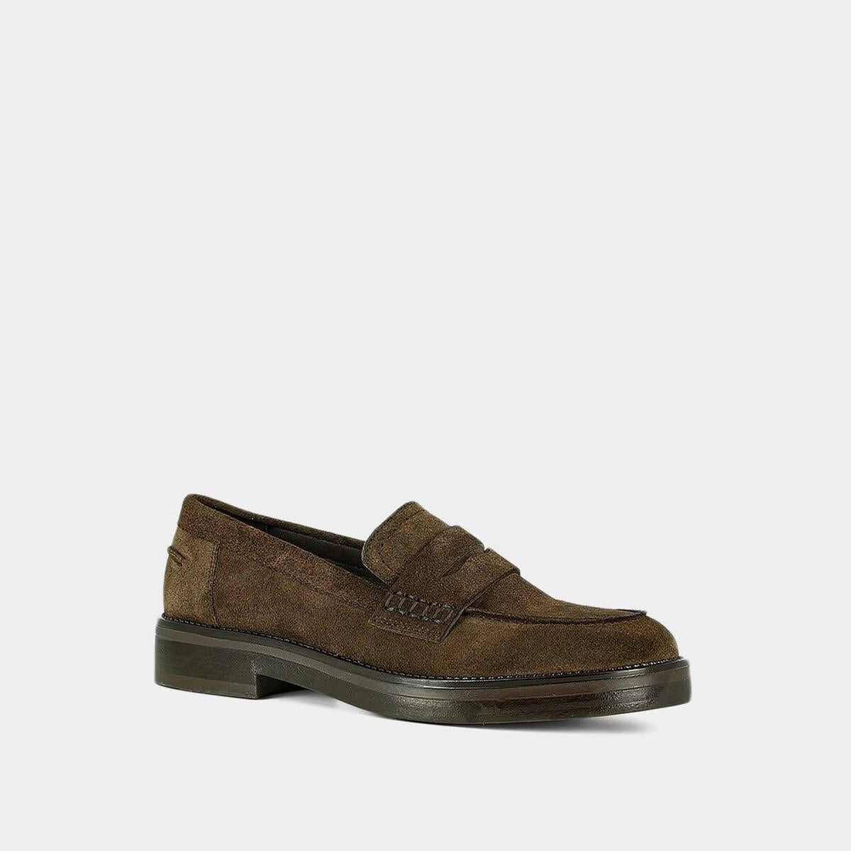 225- Mirna Croute Marron-Fonce Stylish Footwear