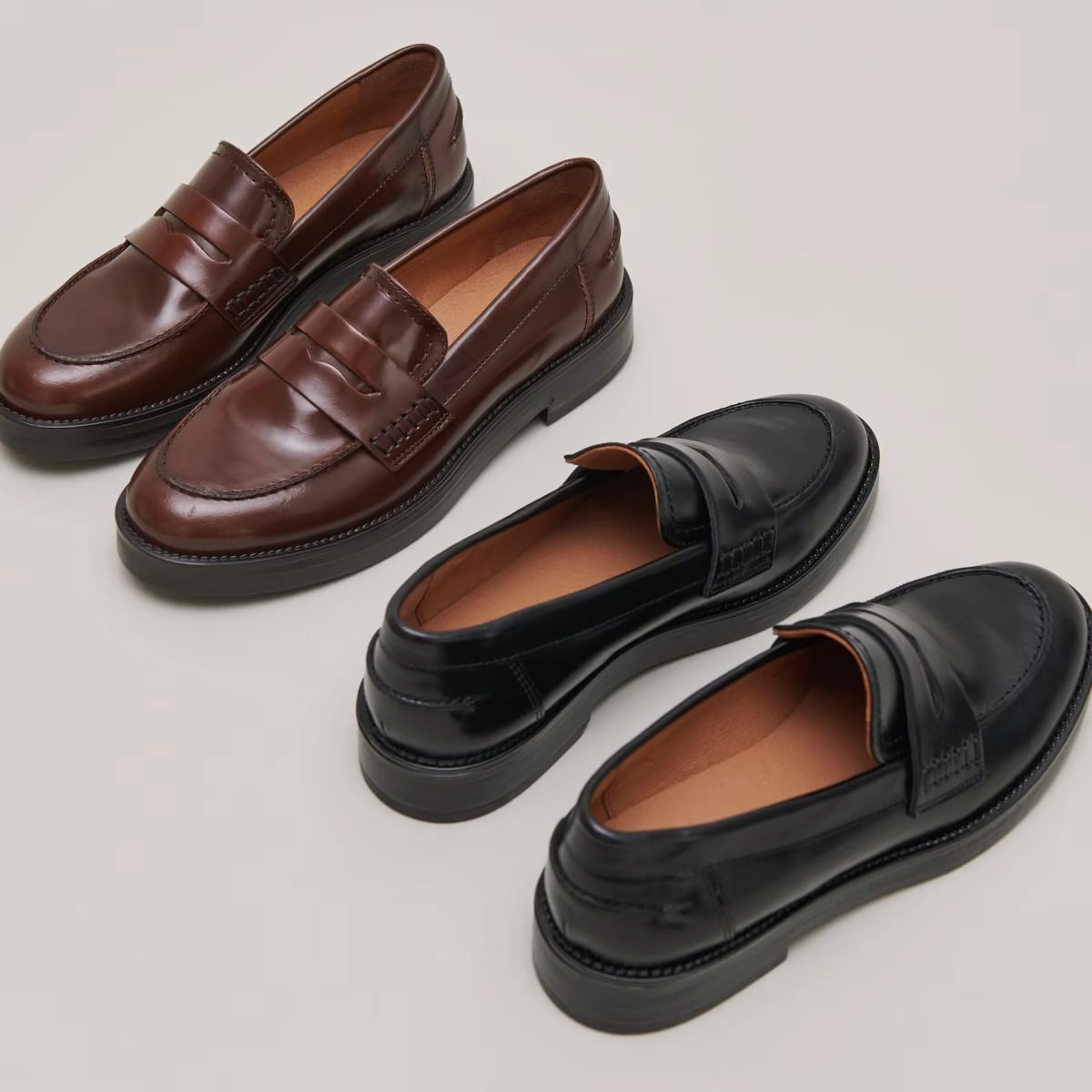 225- Mirna Cuir Noir Stylish Footwear