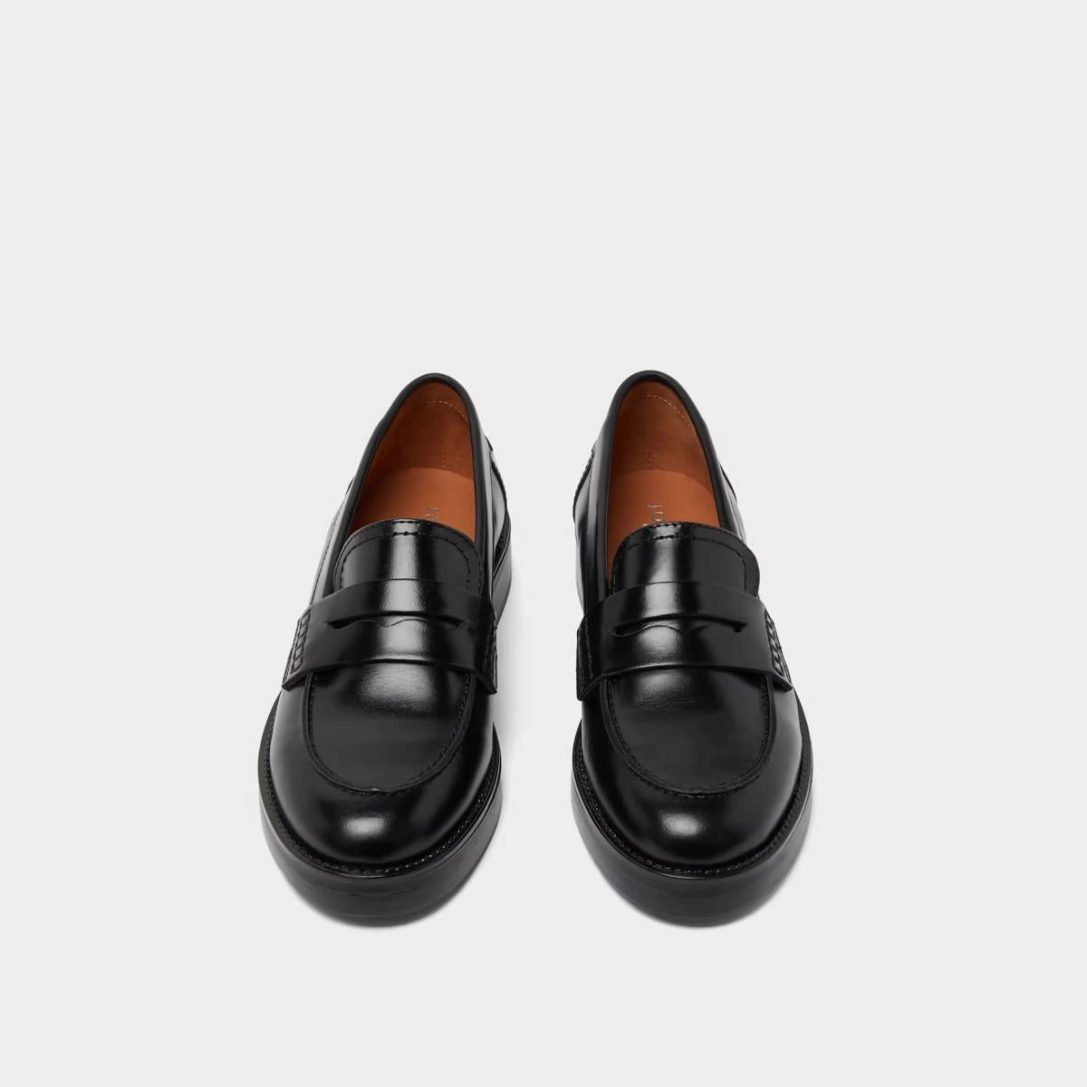 225- Mirna Cuir Noir Stylish Footwear