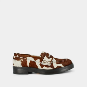 225- Mirna Poulain Vache-Marron Jonak women's stylish shoes with modern design