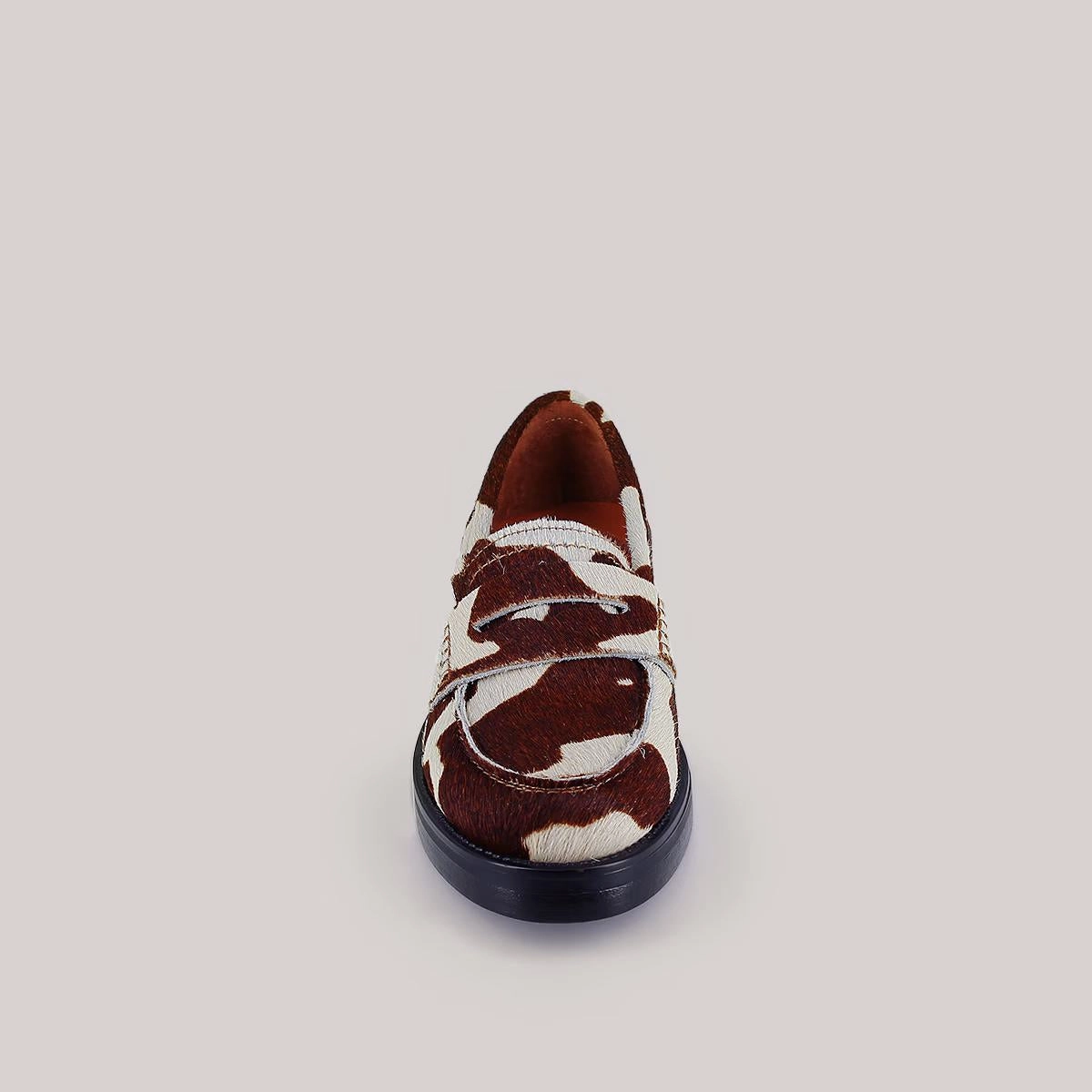225- Mirna Poulain Vache-Marron Stylish Footwear