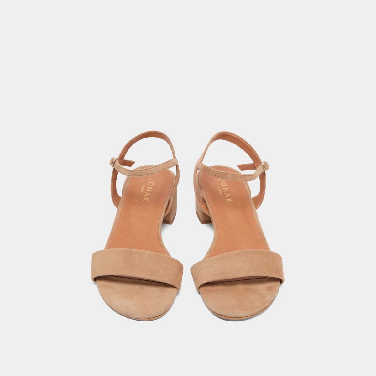 225- Via Bis Velours Camel Stylish Footwear