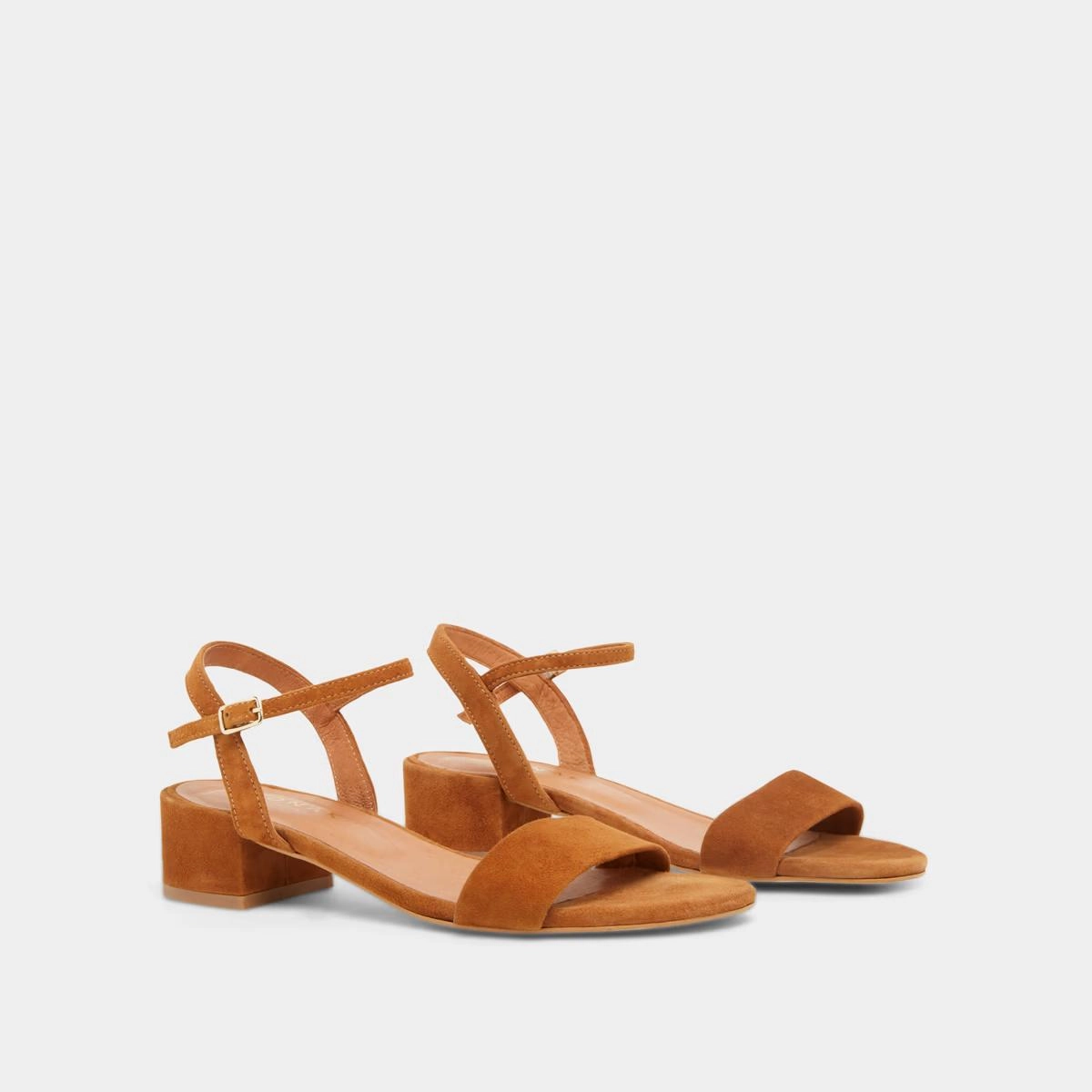 225- Via Bis Velours Cognac Stylish Footwear