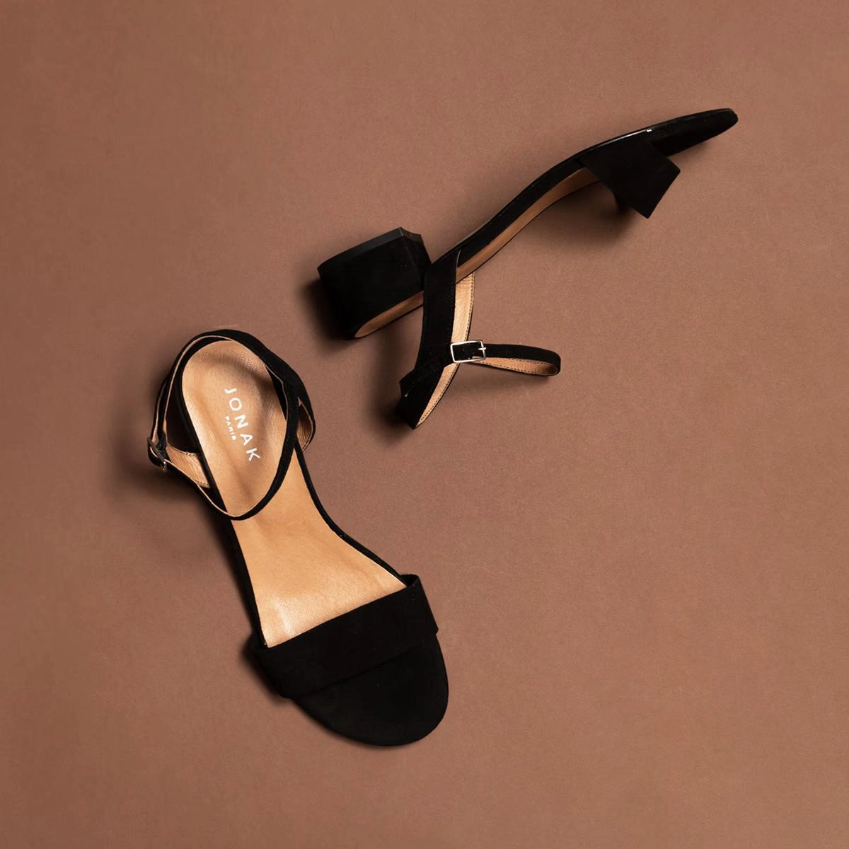 225- Via Bis Velours Noir Stylish Footwear