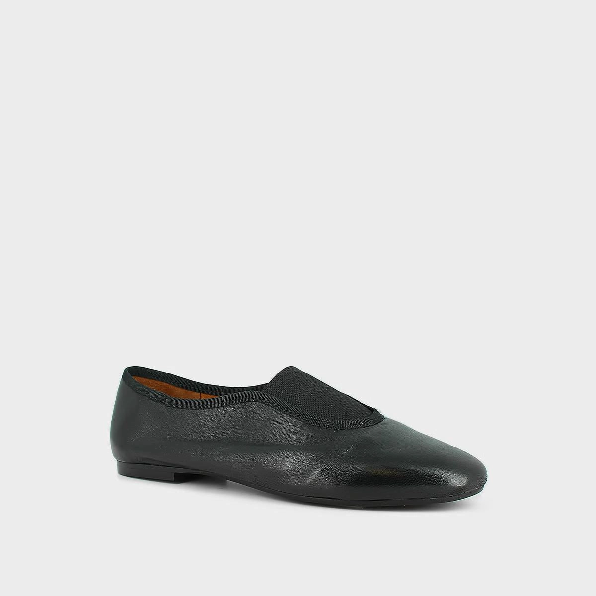 264- Dabo Cuir Noir Stylish Footwear