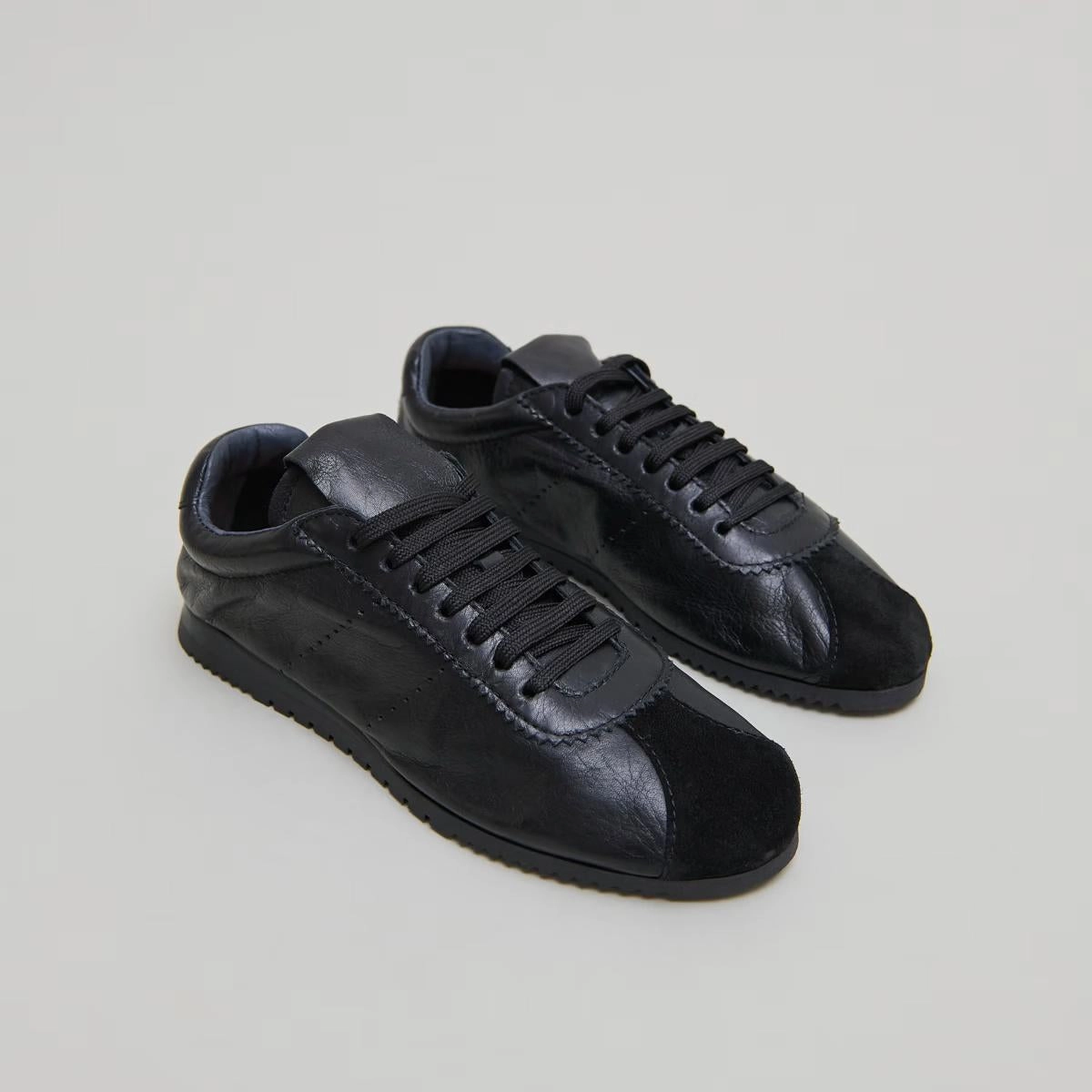 264- Dabon Croute/cuir Noir-noir Jonak women's stylish shoes with modern design