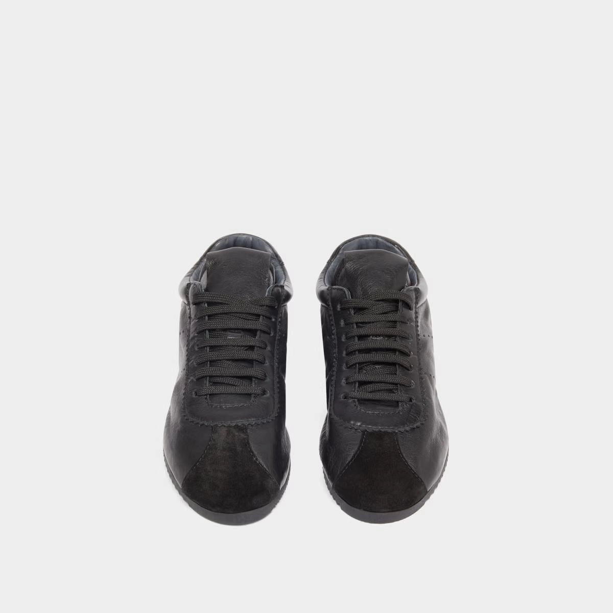 264- Dabon Croute/cuir Noir-noir Stylish Footwear