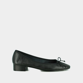 264- Dadou Cuir Noir Jonak women's stylish shoes with modern design
