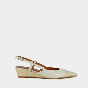 264- Dakara Vernis/cuir Ecru-ecru Jonak women's stylish shoes with modern design