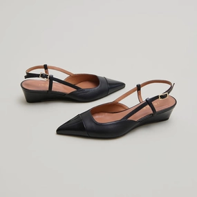 264- Dakara Vernis/cuir Noir-noir Jonak women's stylish shoes with modern design