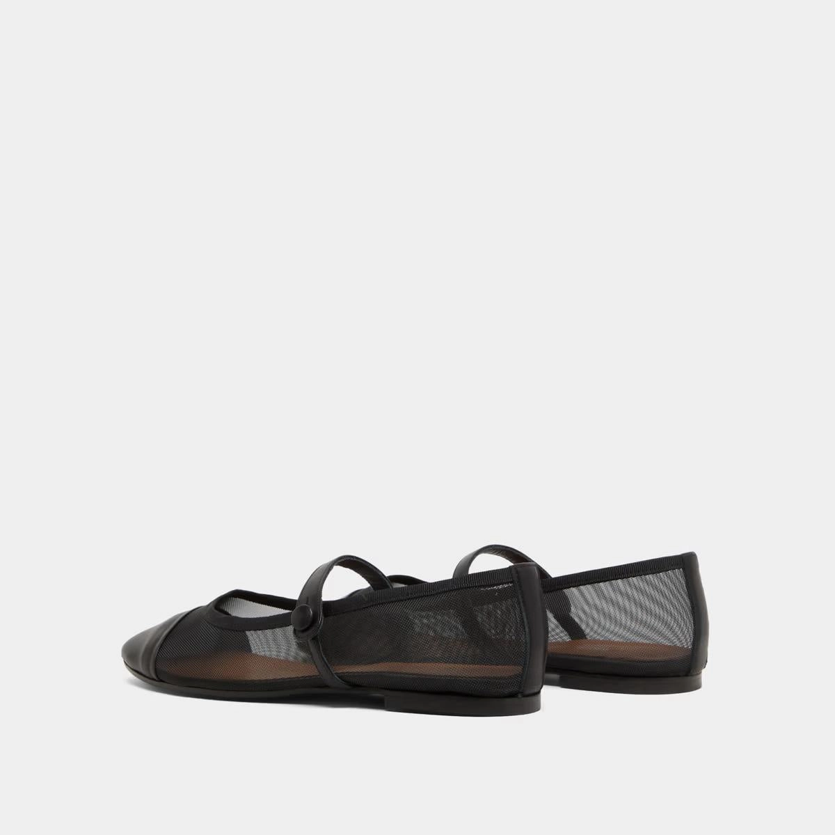 264- Dala Cuir/resille Noir-noir Stylish Footwear