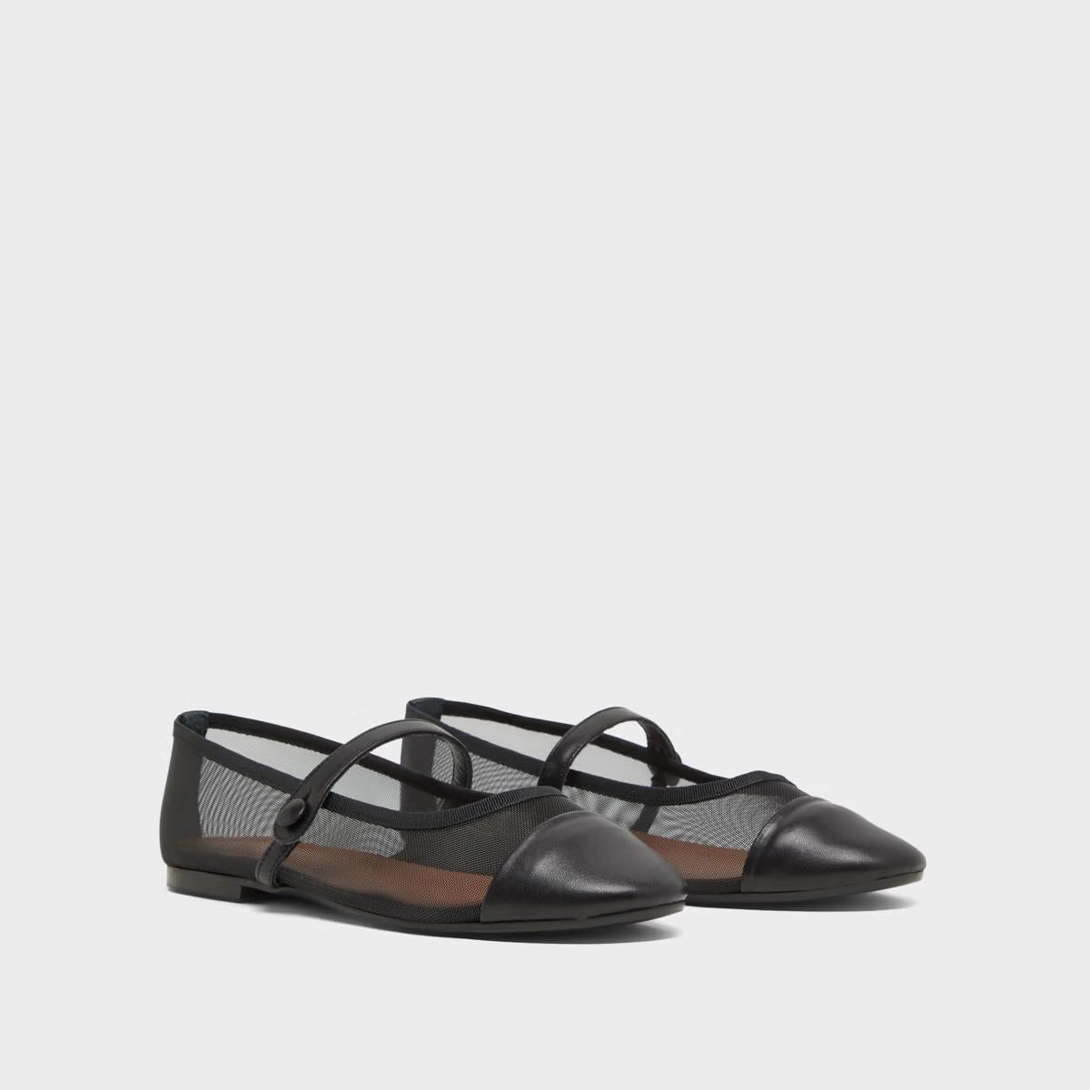264- Dala Cuir/resille Noir-noir Stylish Footwear