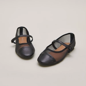 264- Dala Cuir/resille Noir-noir Jonak women's stylish shoes with modern design