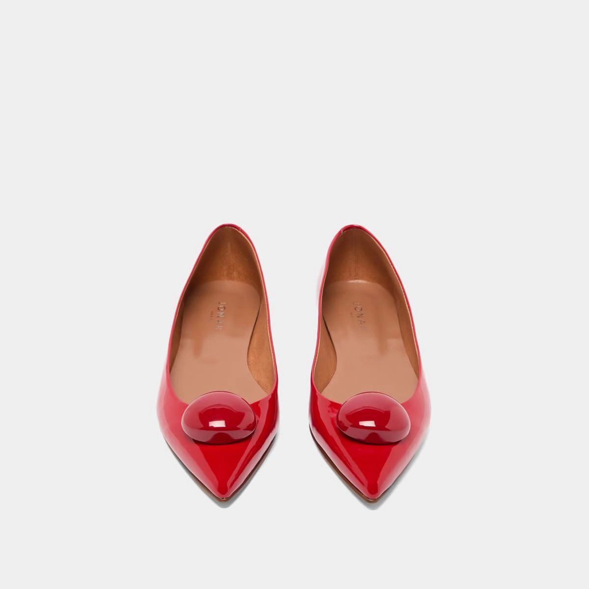 264- Dalido Vernis Rouge Stylish Footwear