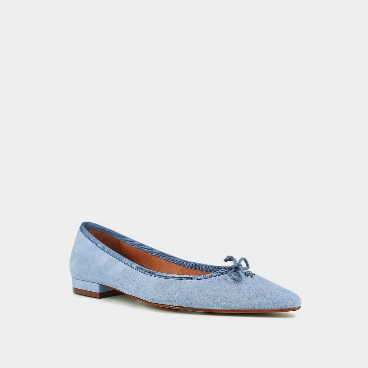 264- Damo Velours Bleu-Clair Stylish Footwear