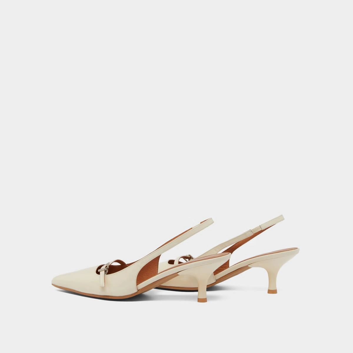 264- Damoiselle Vernis Ecru Stylish Footwear