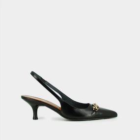 264- Datura Cuir Noir Jonak women's stylish shoes with modern design