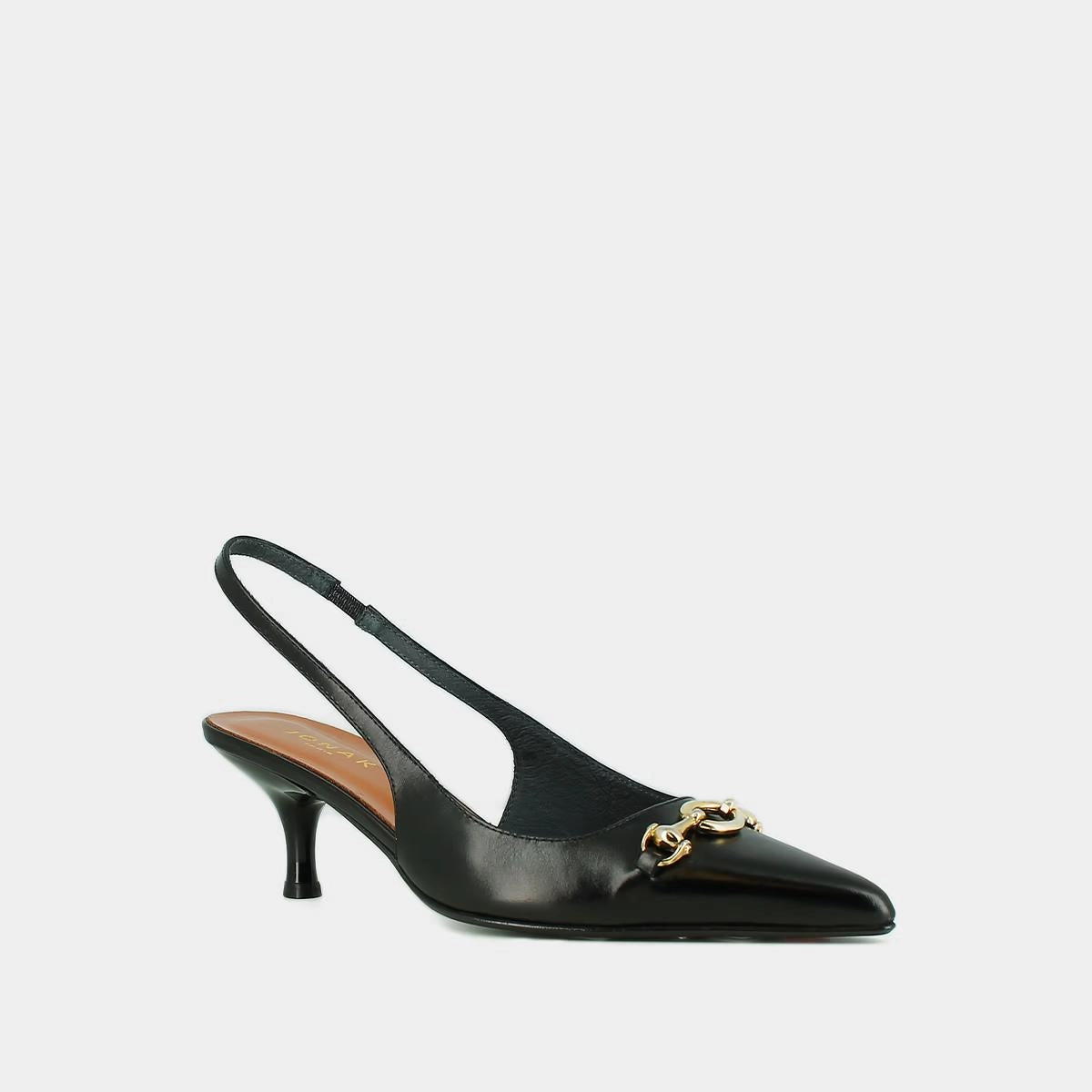 264- Datura Cuir Noir Stylish Footwear