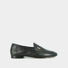 264- Daty Cuir Noir Jonak women's stylish shoes with modern design
