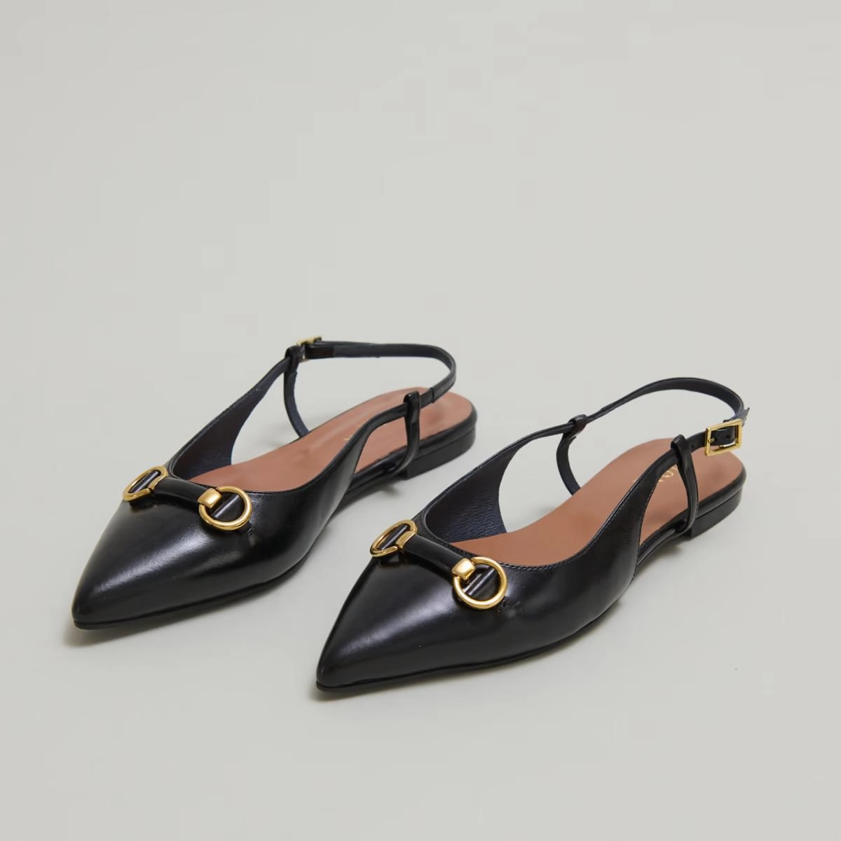 264- Dedicace Cuir Noir Jonak women's stylish shoes with modern design